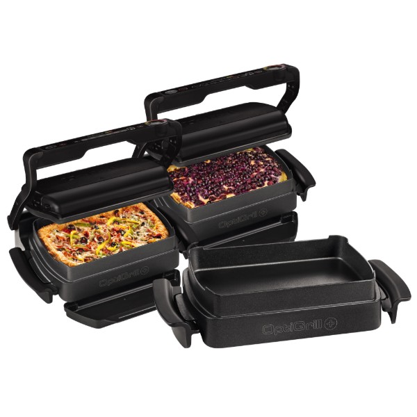 Фото - Гриль-барбекю электрический Tefal GC714834 OptiGrill +