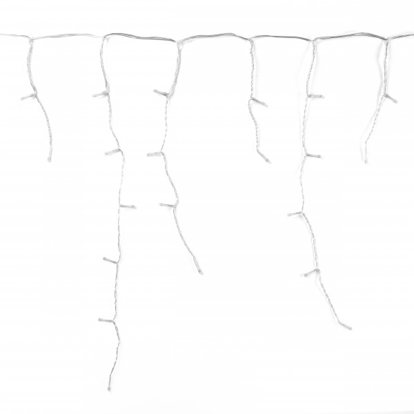 Фото - Гірлянда-штора Twinkly Smart LED Icicle RGBW 190, BT + WiFi, Gen II, IP44, прозорий (TWI190SPP-TEU)