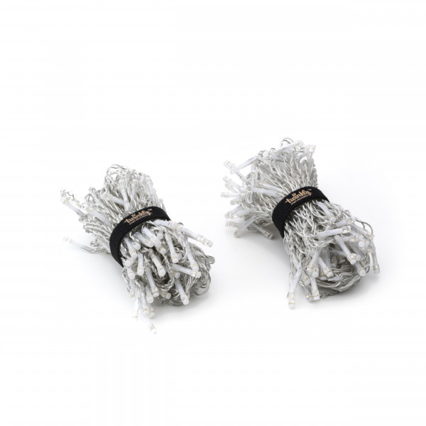 Фото - Гірлянда-штора Twinkly Smart LED Icicle RGBW 190, BT + WiFi, Gen II, IP44, прозорий (TWI190SPP-TEU)