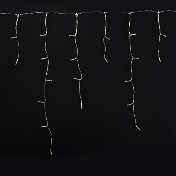 Фото - Гірлянда-штора Twinkly Smart LED Icicle RGBW 190, BT + WiFi, Gen II, IP44, прозорий (TWI190SPP-TEU)