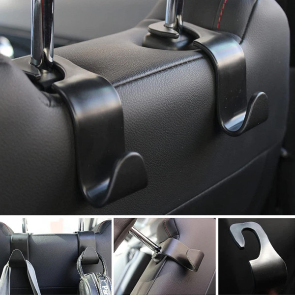 Фото - Гачок-тримач автомобільний UFT на підголівник 2 шт. (UFTcarhook1)