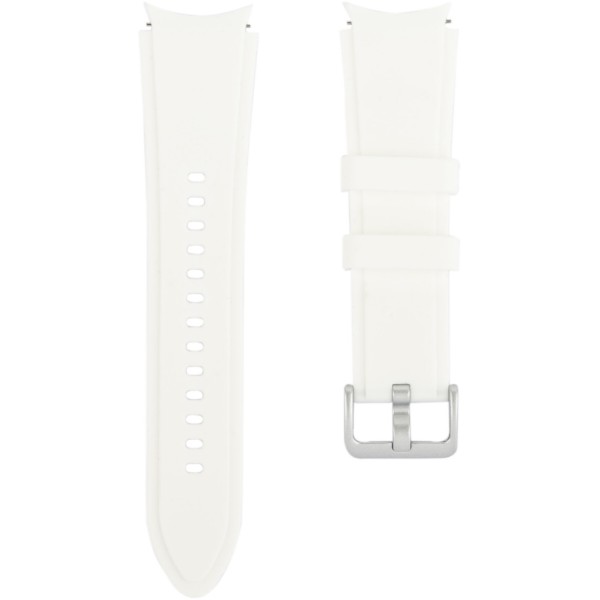 Фото - Ремінець для смарт-годинника XOKO Samsung Galaxy watch Flat 20mm White (XK-BND-20FLT-WHT)