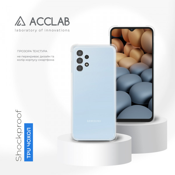 Фото - Чехол для смартфона ACCLAB Shockproof for Samsung Galaxy A13 4G (1283126553837)