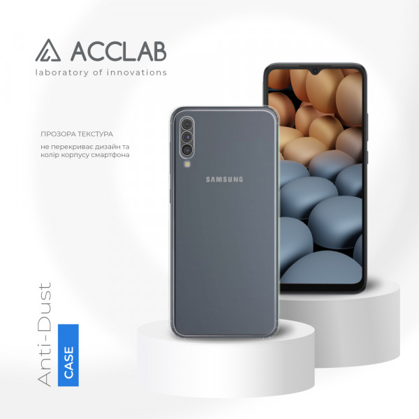 Фото - Чохол для смартфону ACCLAB Anti Dust for Samsung Galaxy A50 (1283126553271)