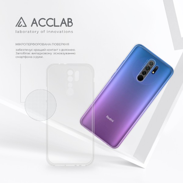 Фото - Чохол для смартфону ACCLAB Anti Dust for Xiaomi Redmi 9 (1283126553523)