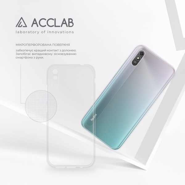 Фото - Чохол для смартфону ACCLAB Anti Dust for Xiaomi Redmi 9A (1283126553530)