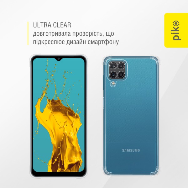 Фото - Чохол для смартфону Piko Shockproof for Samsung Galaxy A12 (1283126555114)