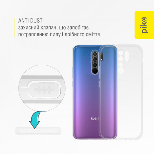 Фото - Чехол для смартфона Piko Anti Dust for Xiaomi Redmi 9 (1283126554827)