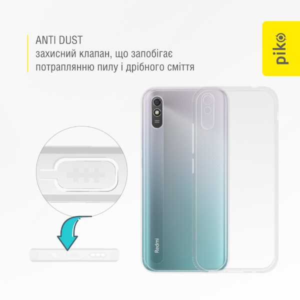 Фото - Чохол для смартфону Piko Anti Dust for Xiaomi Redmi 9A (1283126554834)