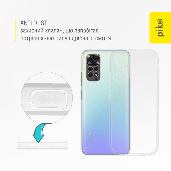 Фото - Чехол для смартфона Piko Anti Dust for Xiaomi Redmi Note 11 (1283126554889)