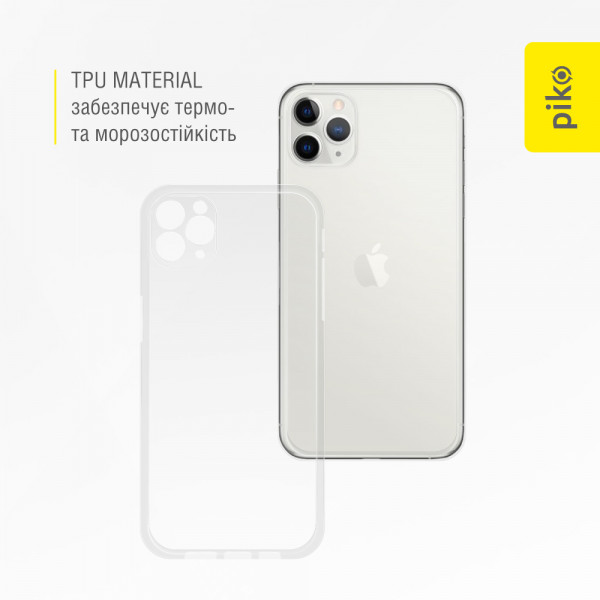 Фото - Чохол для смартфону Piko TPU for Apple iPhone 11 Pro Max (1283126566066)