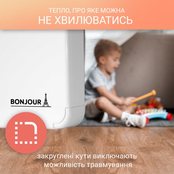 Фото - Конвектор Bonjour Turbo Heat 20 CEG BL-Meca/Q1 (1750W) з комплектом підставок