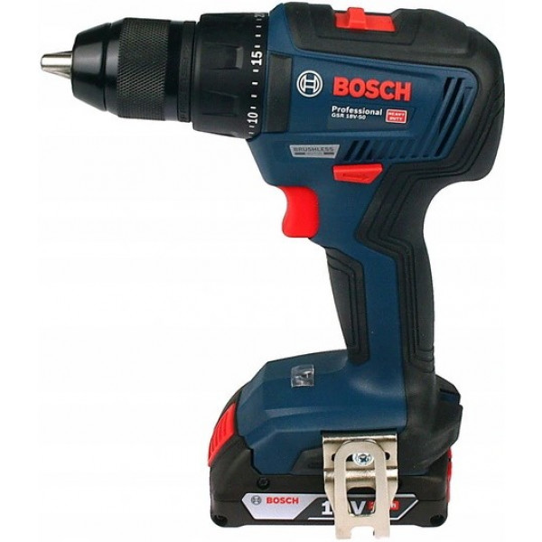 Фото - Дрель-шуруповерт Bosch GSR 18V-50 (0.601.9H5.000)