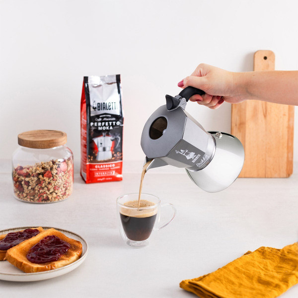 Фото - Кавоварка гейзерна Bialetti Brikka на 4 чашки (0007328)