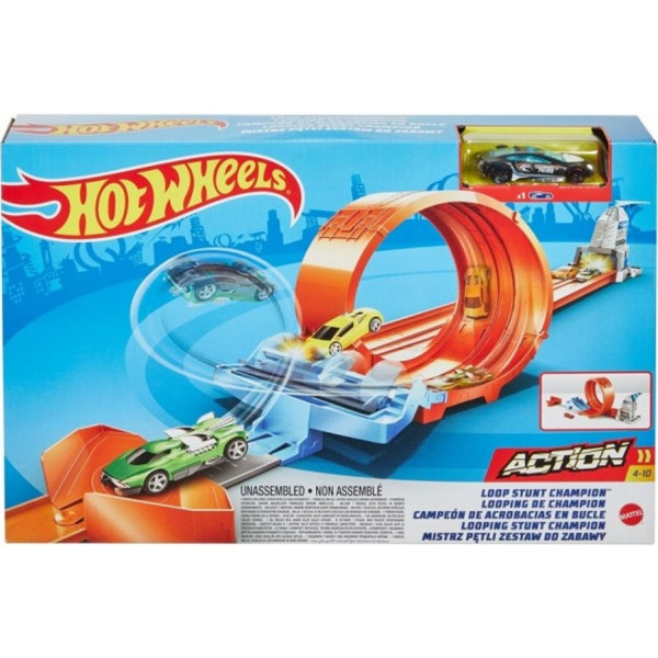 Фото - Ігровий набір Hot Wheels "Чемпіон із трюків у петлі" (GTV13)