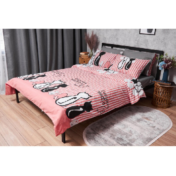 Фото - Комплект постільної білизни Moon&Star Бязь Gold Люкс Cat 175х210 (MS-820003227)