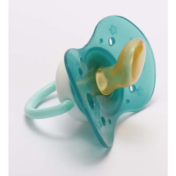 Фото - Ортодонтична пустушка Lindo зелений (Pk012/0-6зел)