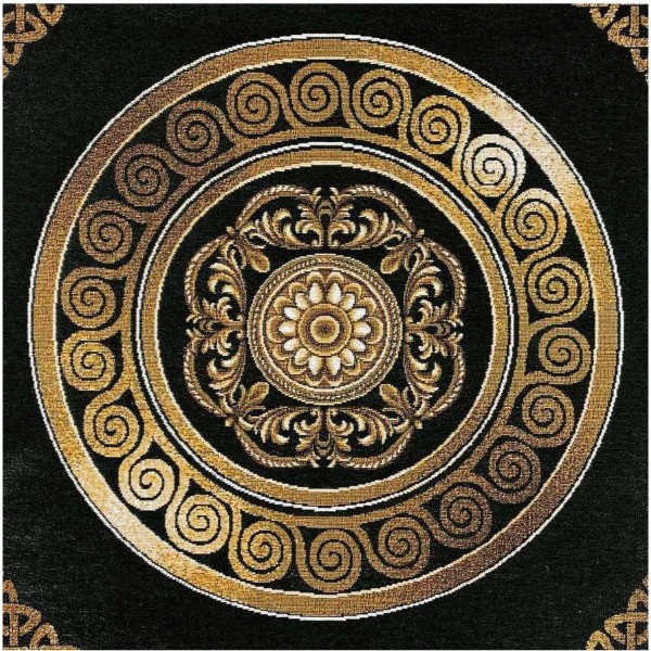 Фото - Скатерть прямоугольная Прованс гобелен Baroque 135х180 см (025408)