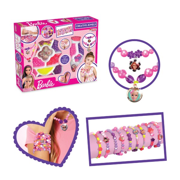 Фото - Набор для изготовления украшений dede прямоугольная коробка ''Barbie'' (03182)
