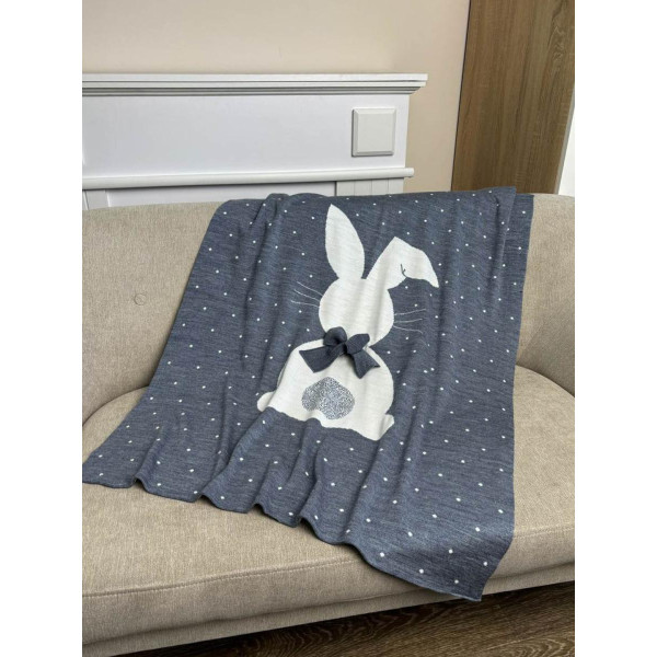 Фото - Плед детский демисезон Прованс Зайка-мечтатель 85-95 см (044641)