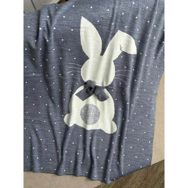 Фото - Плед детский демисезон Прованс Зайка-мечтатель 85-95 см (044641)