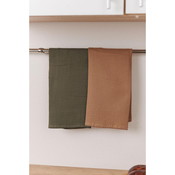 Фото - Набор полотенец Прованс Олива-Лате 2 шт. 47x60 см (044731)