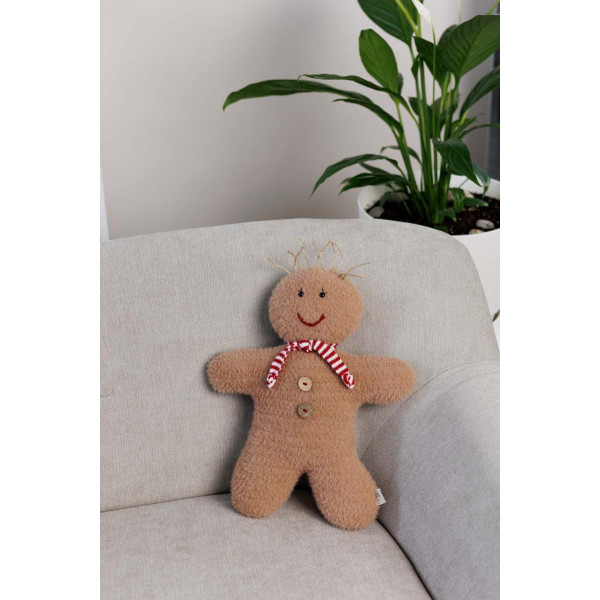 Фото - Подушка декоративная Прованс Пан Пряник большой 33 см (044903)