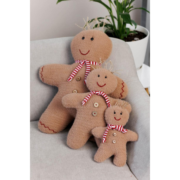 Фото - Подушка декоративная Прованс Пан Пряник большой 33 см (044903)