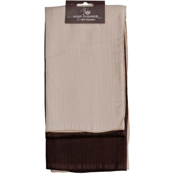 Фото - Набор полотенец Прованс Шоколад-Беж 2 шт. 47x60 см (045034)