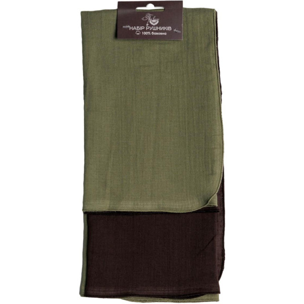 Фото - Набор полотенец Прованс Фисташка-Шоколад 2 шт. 47x60 см (045036)