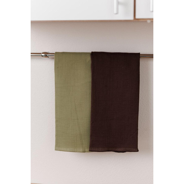 Фото - Набор полотенец Прованс Фисташка-Шоколад 2 шт. 47x60 см (045036)