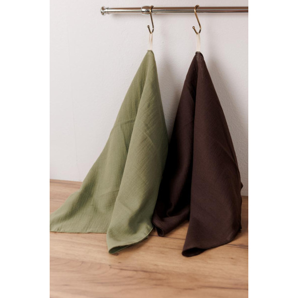 Фото - Набор полотенец Прованс Фисташка-Шоколад 2 шт. 47x60 см (045036)