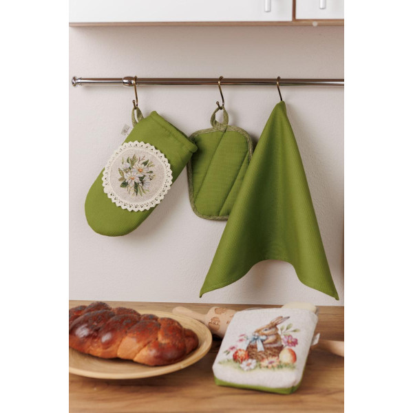 Фото - Набор полотенец Прованс Гоболеновый в сумочке Соцветие 2 ед. 40х50 см (045097)