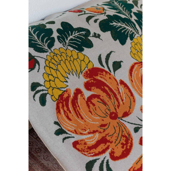 Фото - Плед полуторный Прованс Петриковские мотивы 120х180 см (045161)