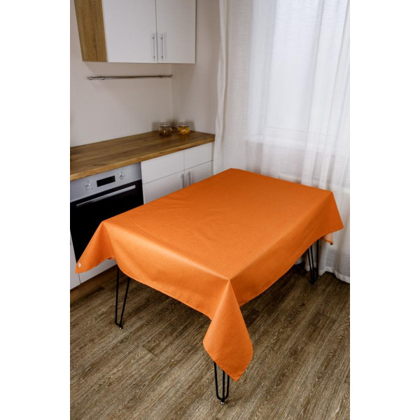 Фото - Скатертина прямокутна Прованс Simfoni Помаранчева 136х180 см (045170)