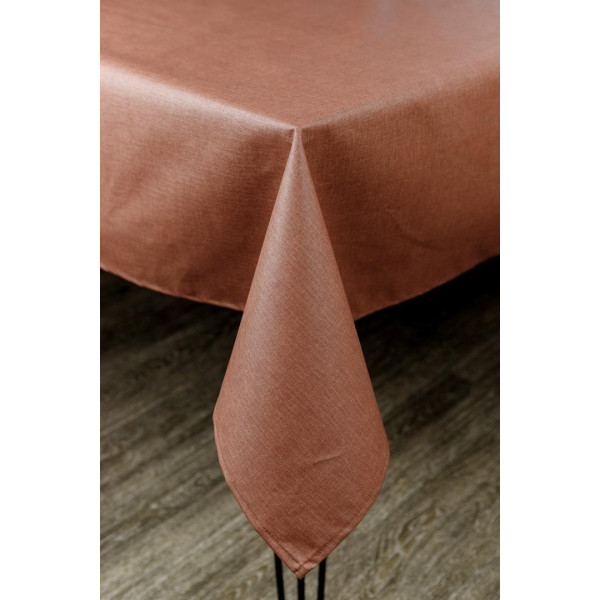 Фото - Скатертина прямокутна Прованс Simfoni Теракотова 136х180 см (045172)