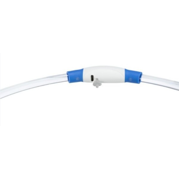 Фото - Нашийник LED для собак Trixie Flash Light Ring USB синій розмір L–XL 65 см/8 мм (4057589126658)