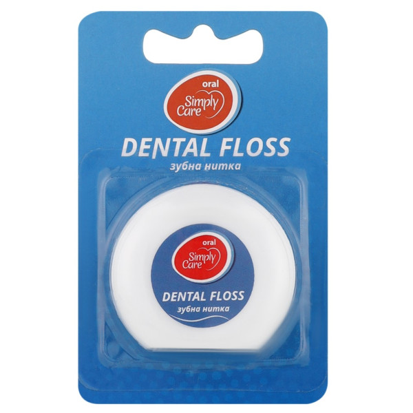 Фото - Зубная нить Simply Care 50 м (2380160908032)