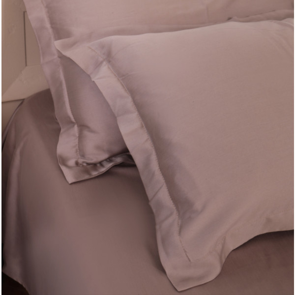 Фото - Простирадло двоспальне MirSon 180x190 см №08 Beige Tencel (2200009637490)