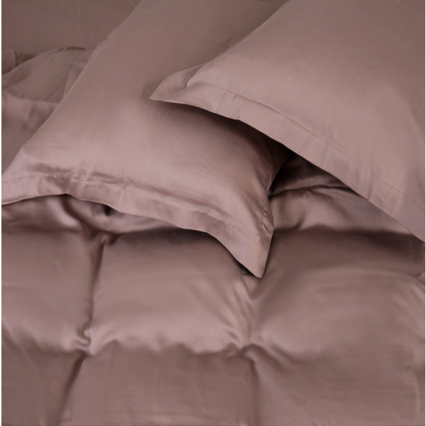 Фото - Простирадло двоспальне MirSon 180x200 см №08 Beige Tencel (2200009637506)