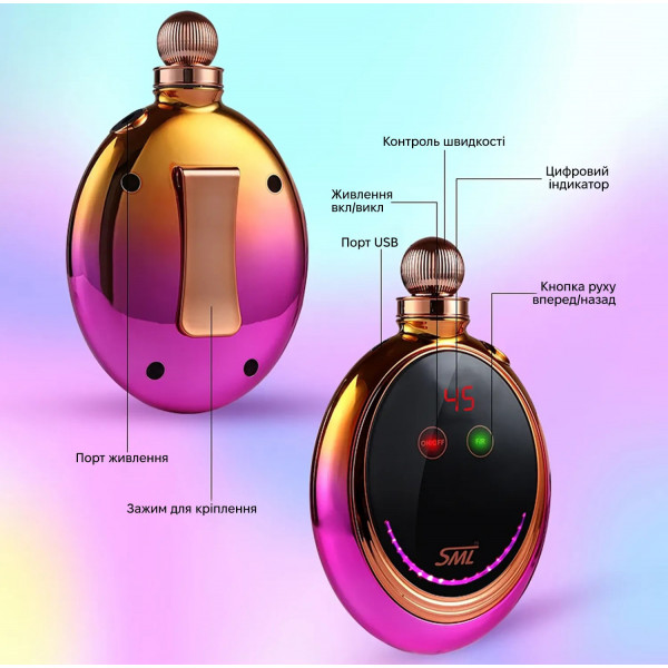 Фото - Манікюрний набір апаратний SML Nail Sander M19 Yellow