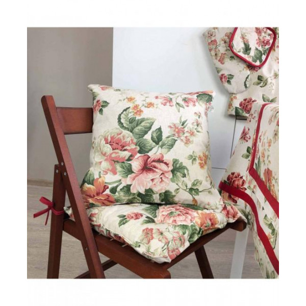 Фото - Подушка декоративна Прованс Глорія Троянди 45х45 см (014624)