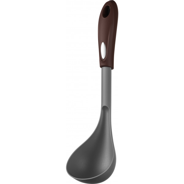 Фото - Ополоник Ardesto Gemini 32.2 см Gray/Brown (AR2138PG)