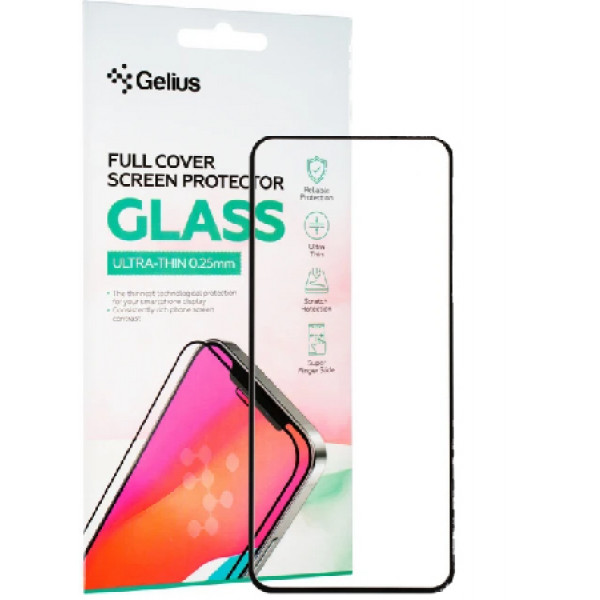 Фото - Захисне скло для смартфону Gelius Full Cover Ultra-Thin 0,25 мм for Motorola Edge 30 Neo Black (96122)