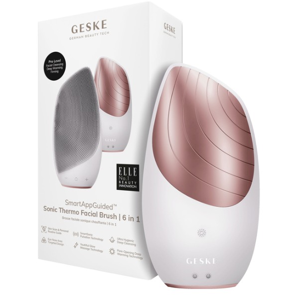 Фото - Щетка для чистки лица GESKE Sonic Thermo Facial Brush 6 в 1 (GK000007SL01)