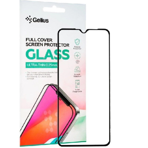 Фото - Захисне скло для смартфону Gelius Full Cover Ultra-Thin 0.25mm for Oppo A18/A38 Black (94600)