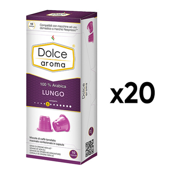 Фото - Кава у капсулах Dolce Aroma Lungo 5 г х200 шт.