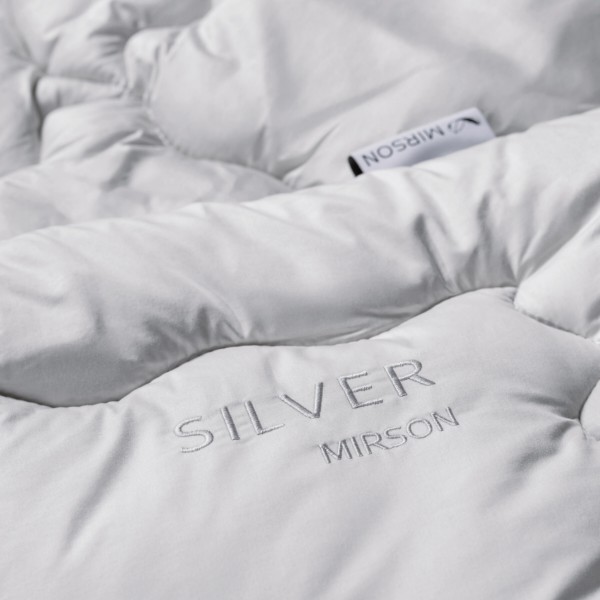 Фото - Одеяло демисезонное двуспальное евро MirSon шерстяная №1036 Silver Cloud 220х240 см (2200010354942)