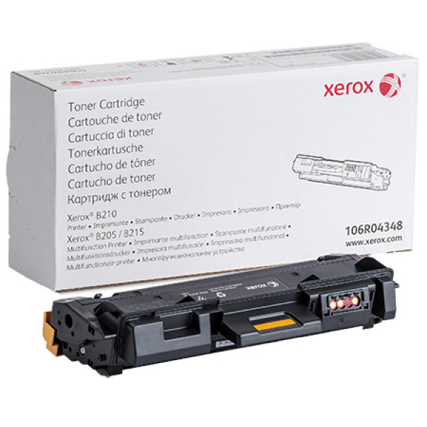 Фото - Картридж для кольорових лазерних принтерів Xerox B205/B210/B215 Black 3000 стр. (106R04348)