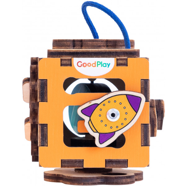 Фото - Бизиборд-куб GoodPlay "Космический" 5х5х5 (К107)